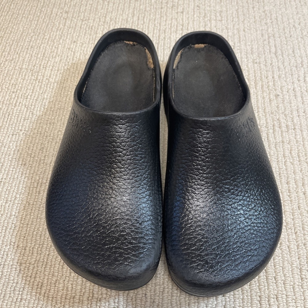 Birkenstock Super Birki Shoes Clogs  Size US Mens 9 Womens 11 EU 42 Black